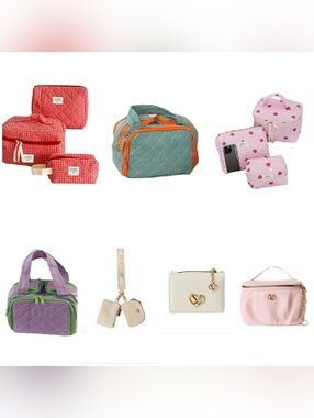 NEW Cosmetic cases, wallet, wristlet,Sone Playboy, 15 pcs MOVING NEED IT GONE.